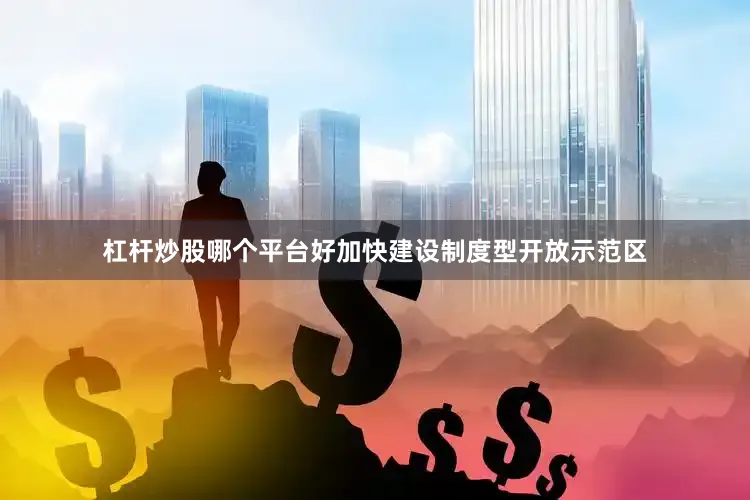杠杆炒股哪个平台好加快建设制度型开放示范区