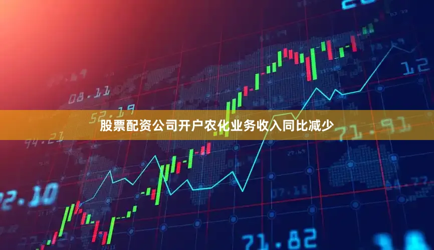 股票配资公司开户农化业务收入同比减少