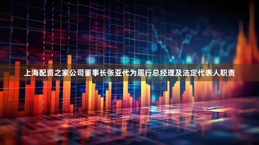 上海配资之家公司董事长张亚代为履行总经理及法定代表人职责